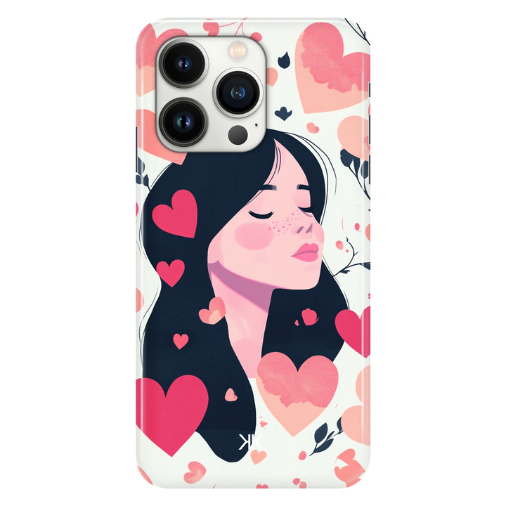 Girl Love phone case for iPhone 13 Pro