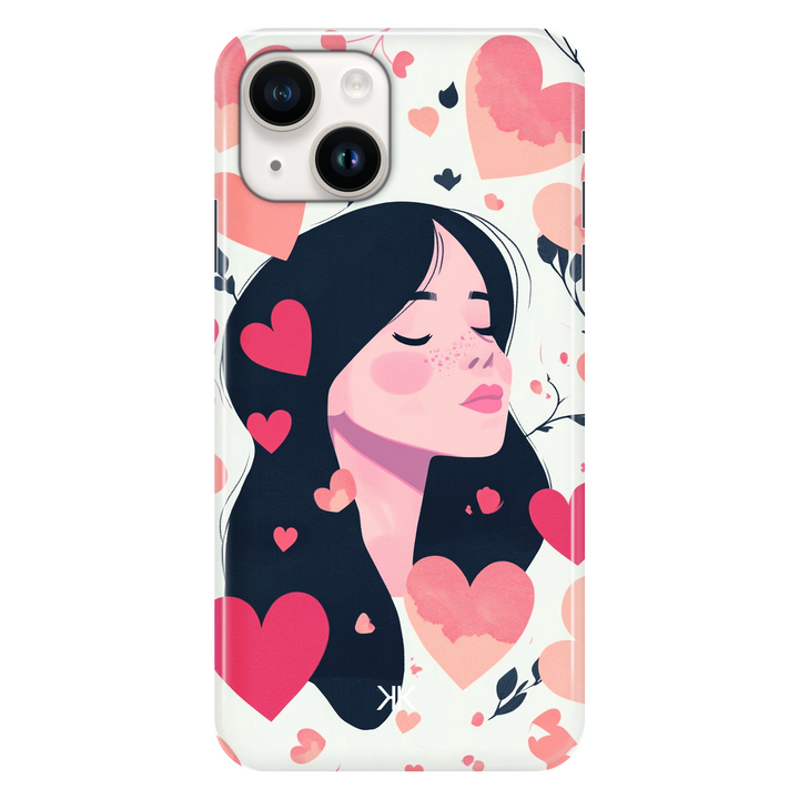 Girl Love phone case for iPhone 14