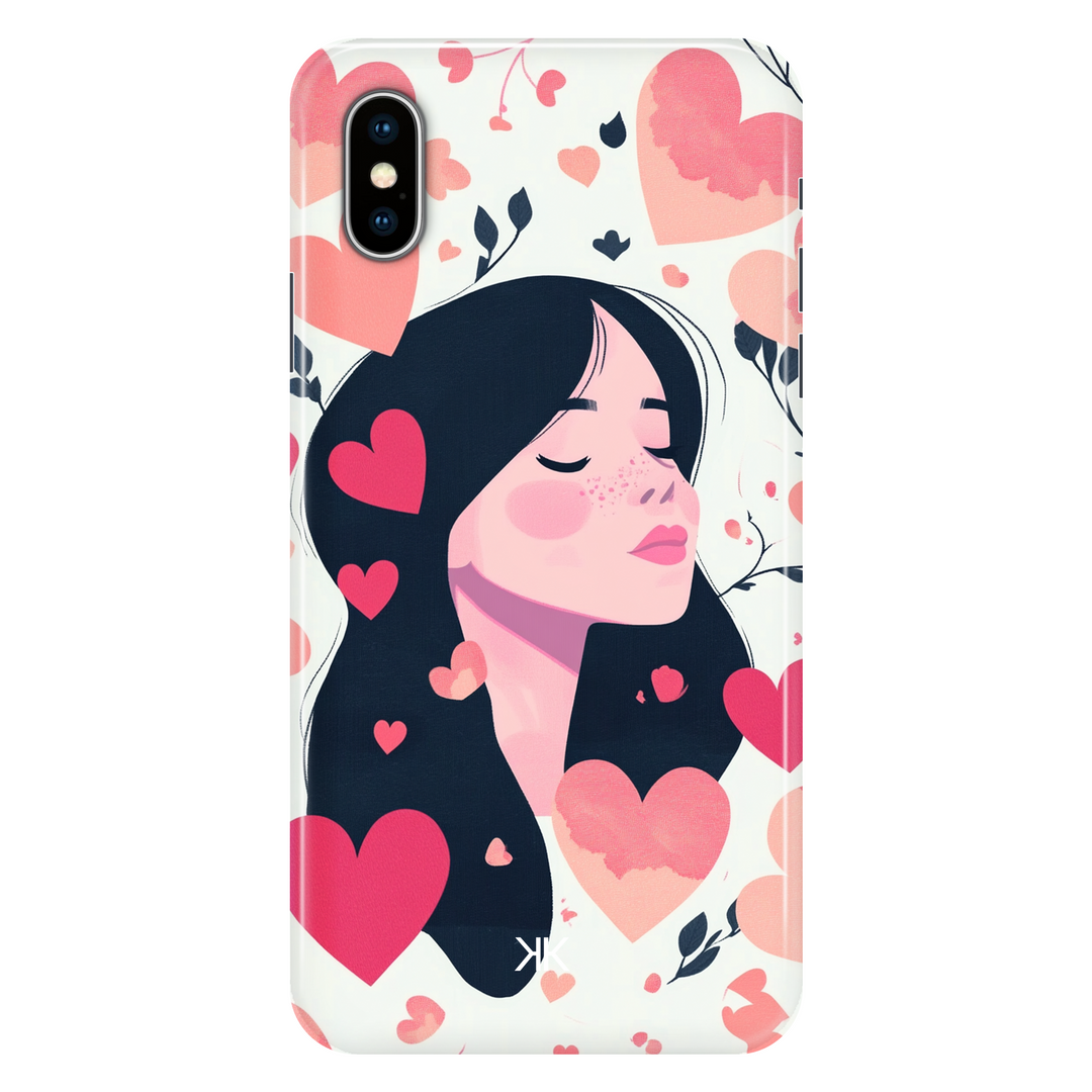 Girl Love phone case for iPhone X
