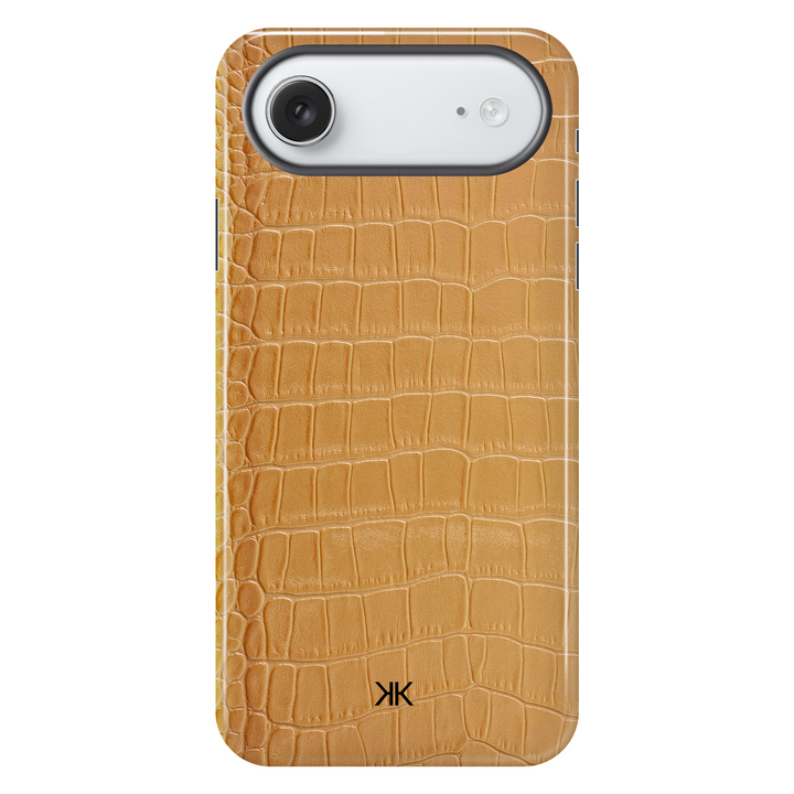 Gold Crocodile Phone Case - Tough Case - iphone-17-air