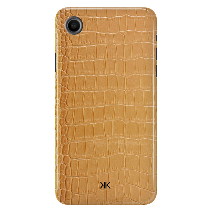 Gold Crocodile Phone Case - Tough Case - iphone-xr