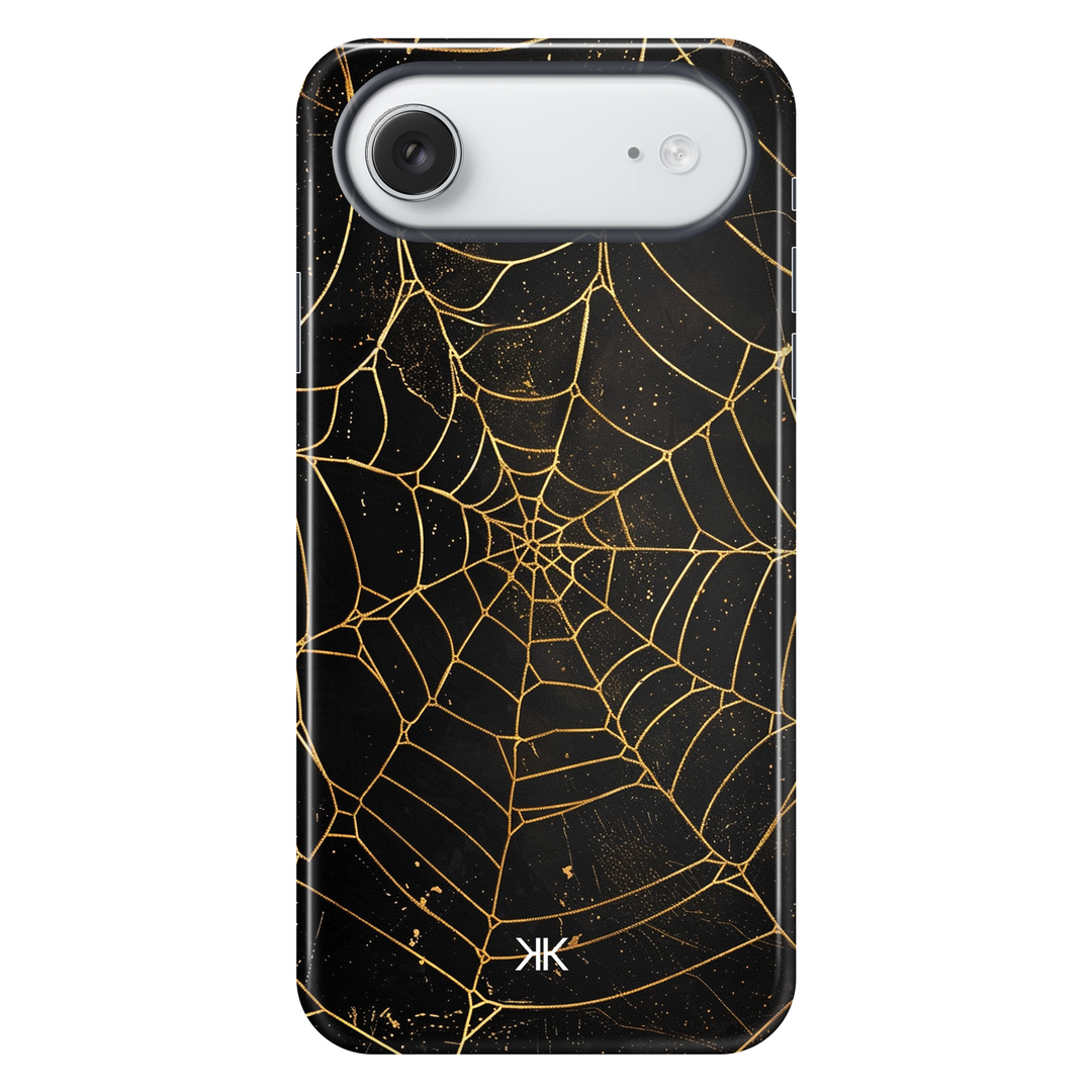 Golden Spiderweb Phone Case - Tough Case - iphone-17-air