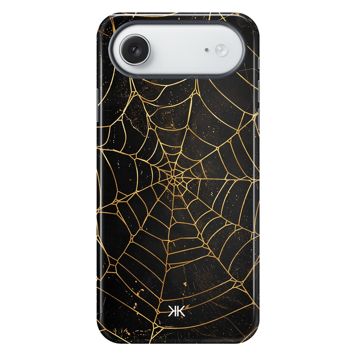 Golden Spiderweb Phone Case - Tough Case - iphone-17-air
