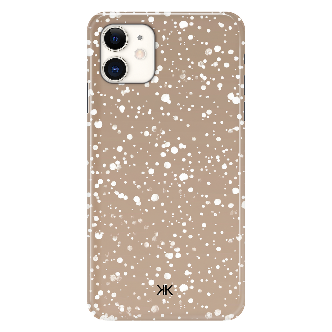 Gold Snow phone case for iPhone 11
