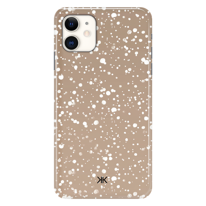 Gold Snow phone case for iPhone 11