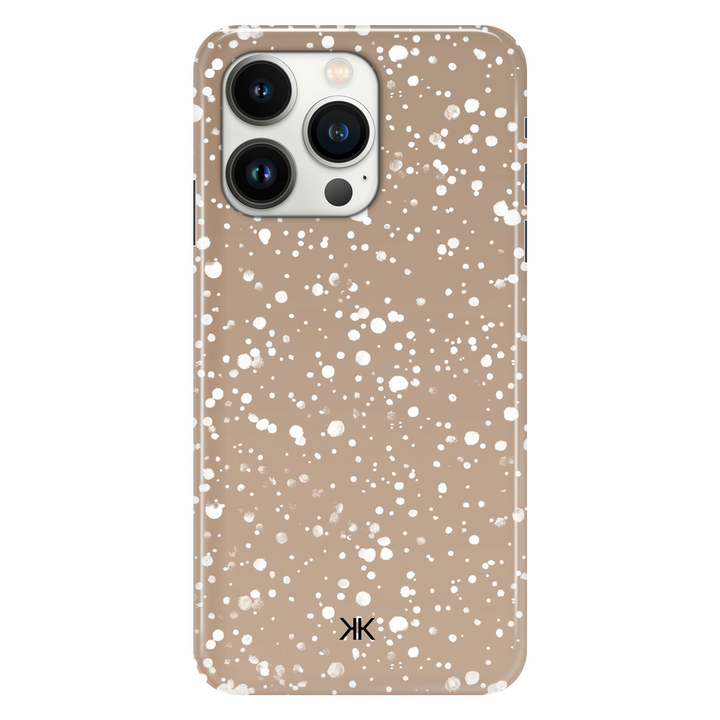 Gold Snow phone case for iPhone 13 Pro