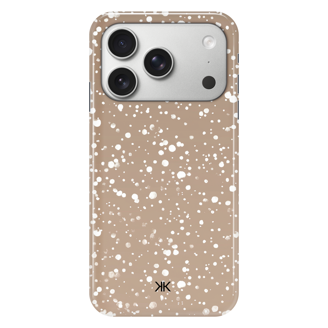 Gold Snow phone case for iPhone 17 Pro