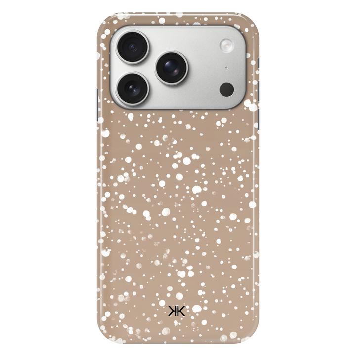 Gold Snow phone case for iPhone 17 Pro