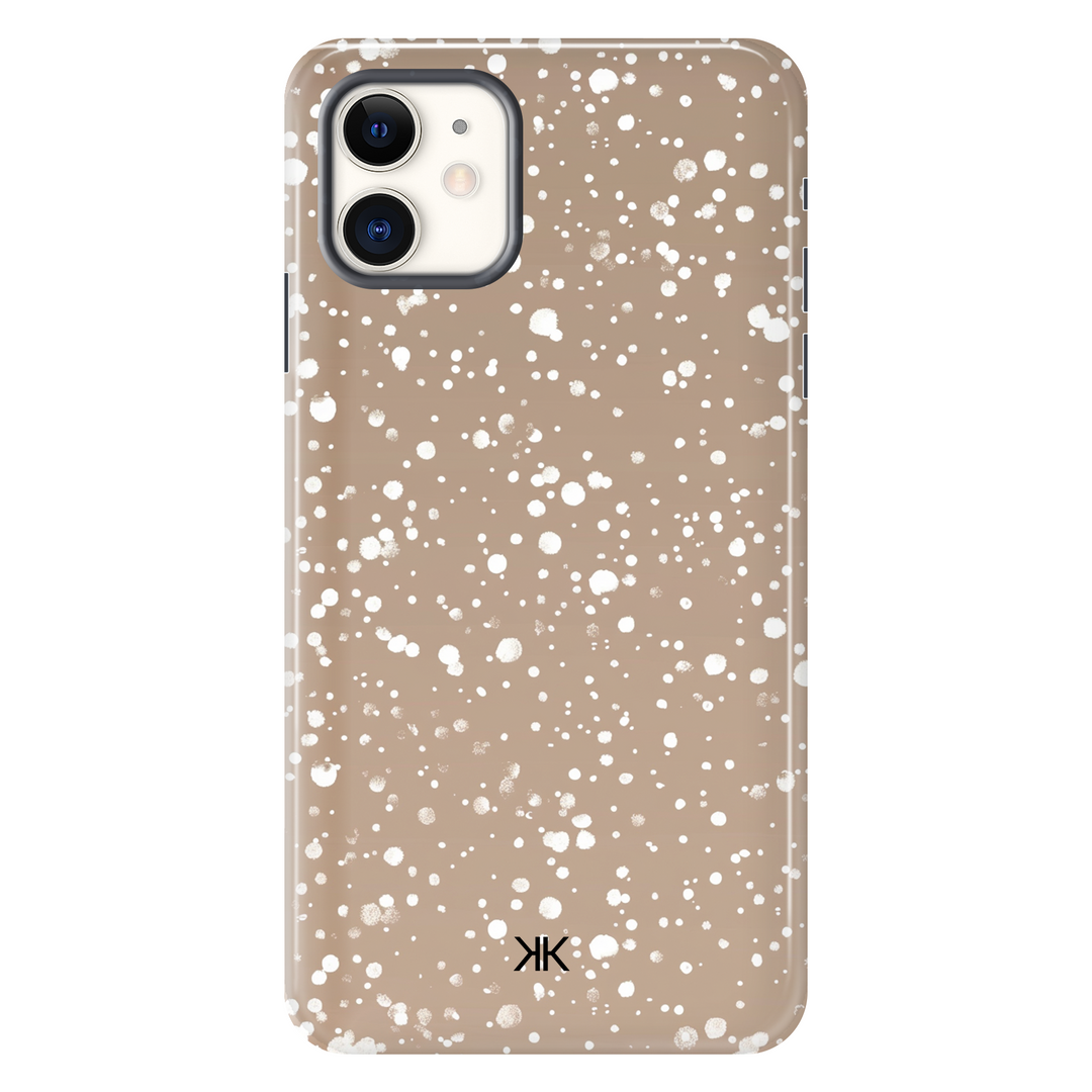 Gold Snow Phone Case - Tough Case - iphone-11