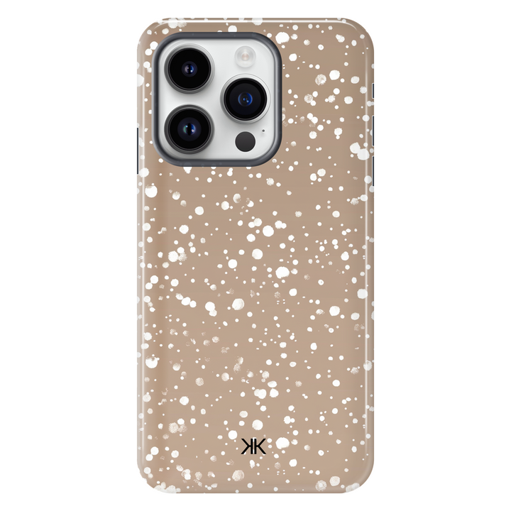 Gold Snow Phone Case - Tough Case - iphone-14-pro
