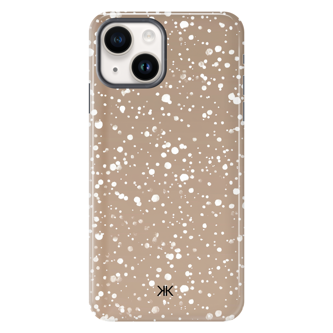 Gold Snow Phone Case - Tough Case - iphone-14