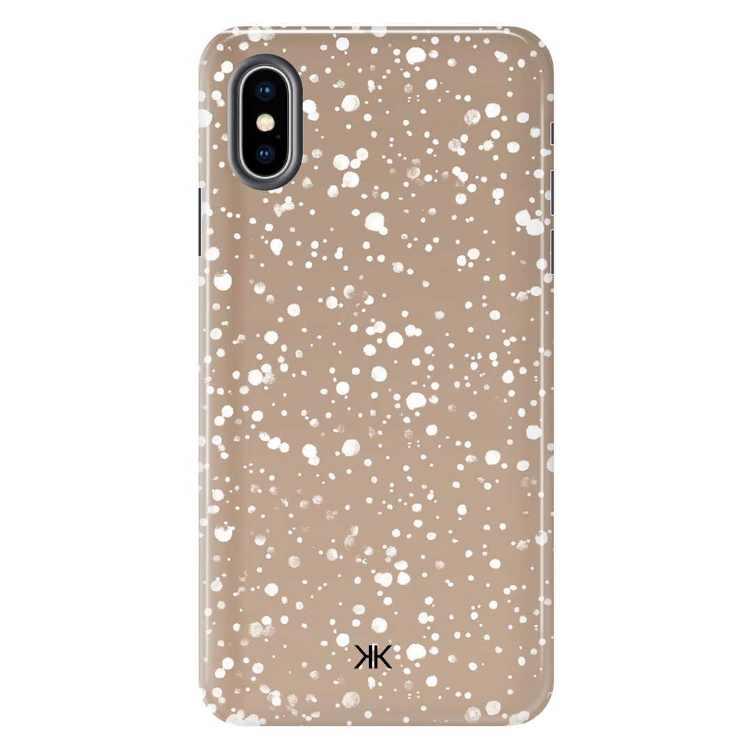 Gold Snow Phone Case - Tough Case - iphone-x