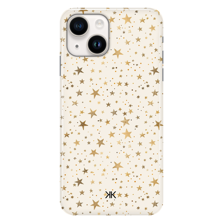 Gold Stars phone case for iPhone 14