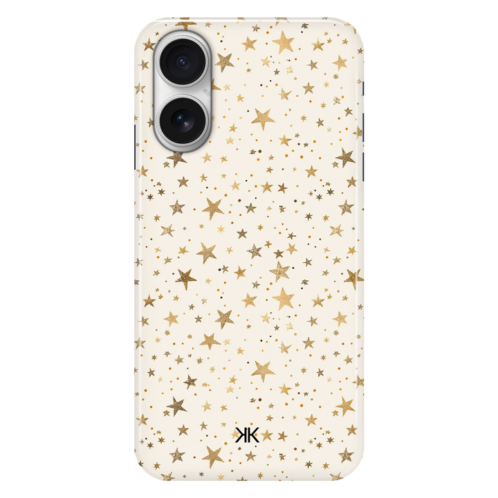 Gold Stars phone case for iPhone 16