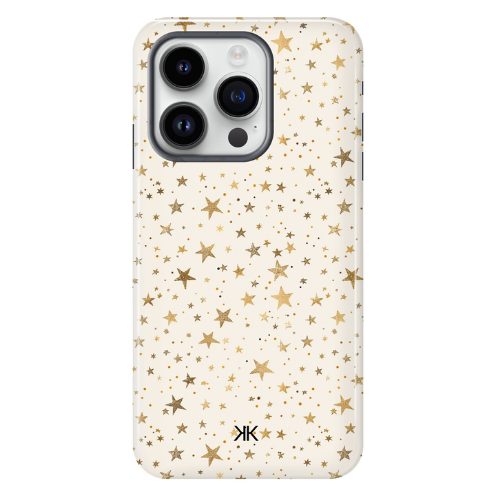 Gold Stars Phone Case - Tough Case - iphone-14-pro