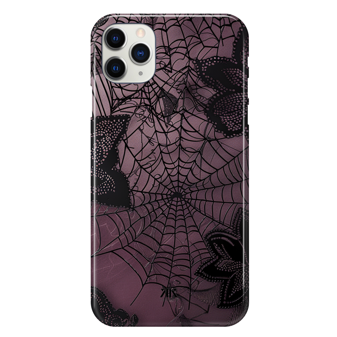 Gothic Purple Spiders Web Phone Case | Gothic Cover | KK London Gothic Purple Spiders Web Phone Case | Gothic Cover | KK London