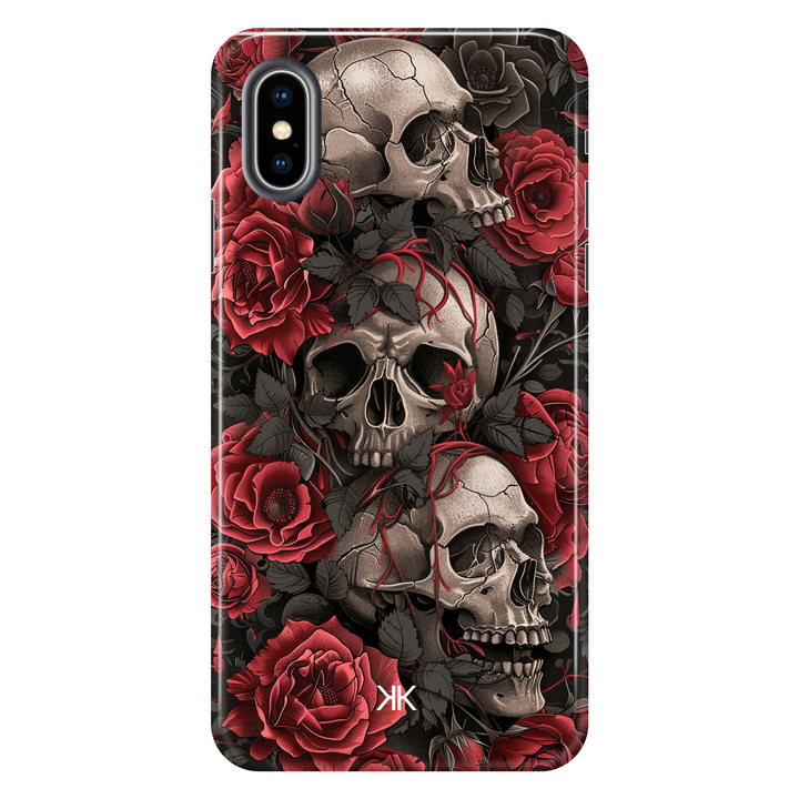 Gothic Skulls Phone Case - Tough Case - iphone-x