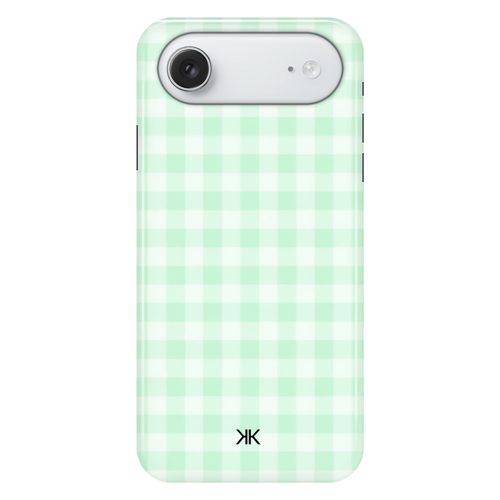 Gingham Green phone case for iPhone 17 Air