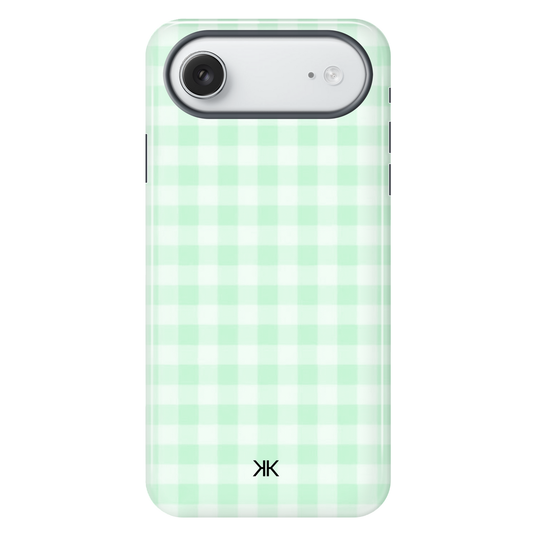 Gingham Green Phone Case - Tough Case - iphone-17-air