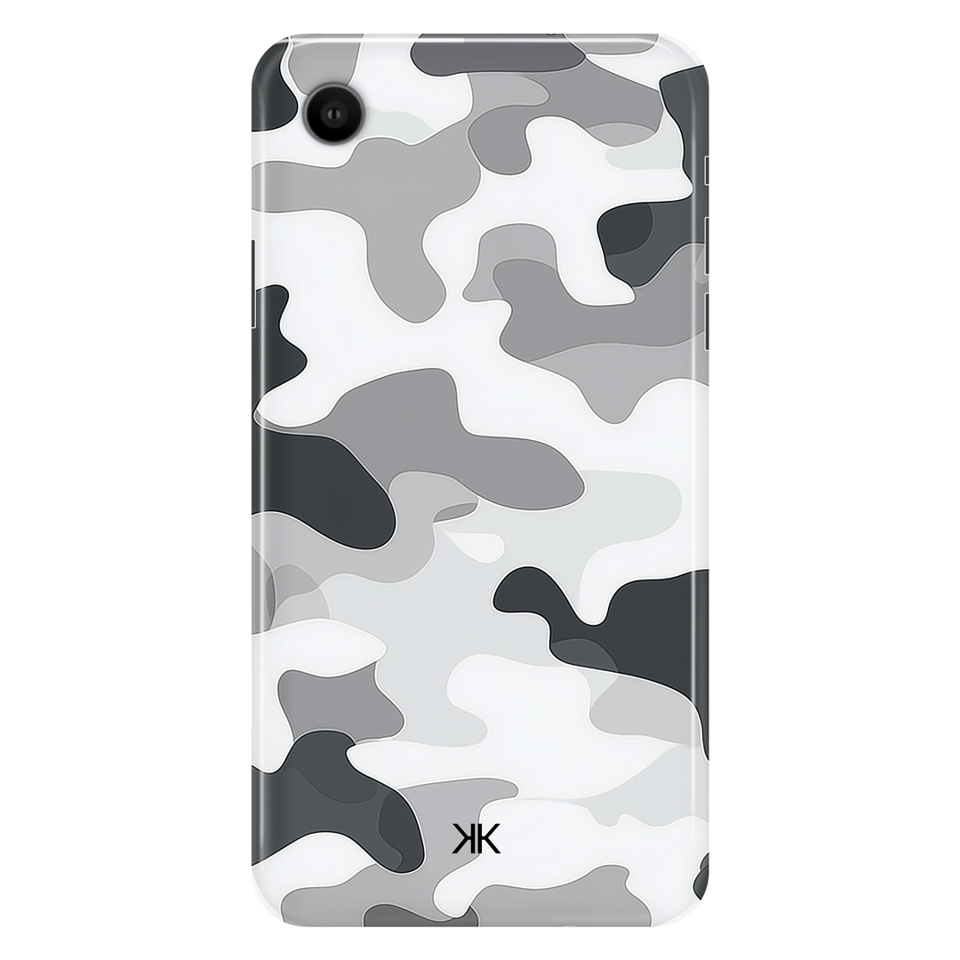 Grey Camo phone case for iPhone XR