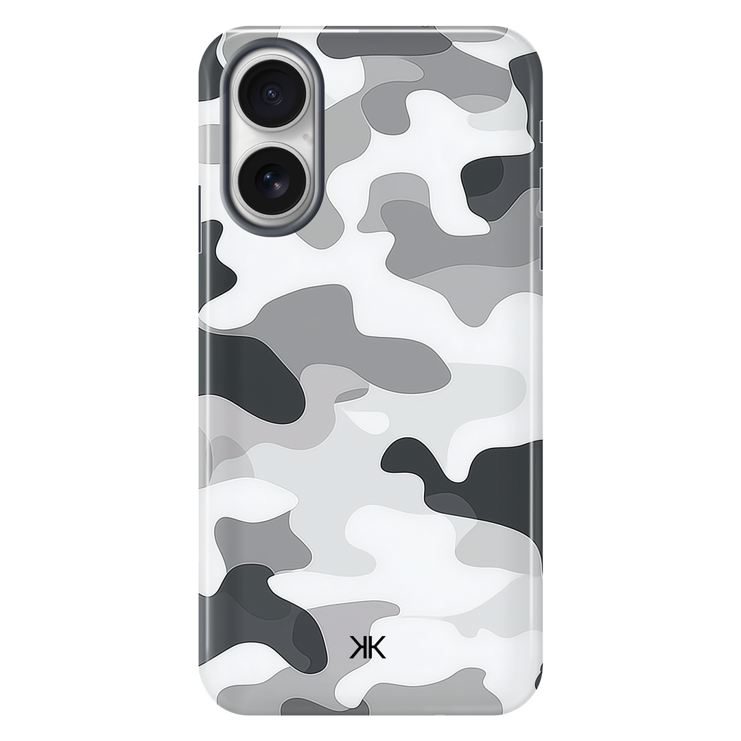 Grey Camo Phone Case - Tough Case - iphone-16