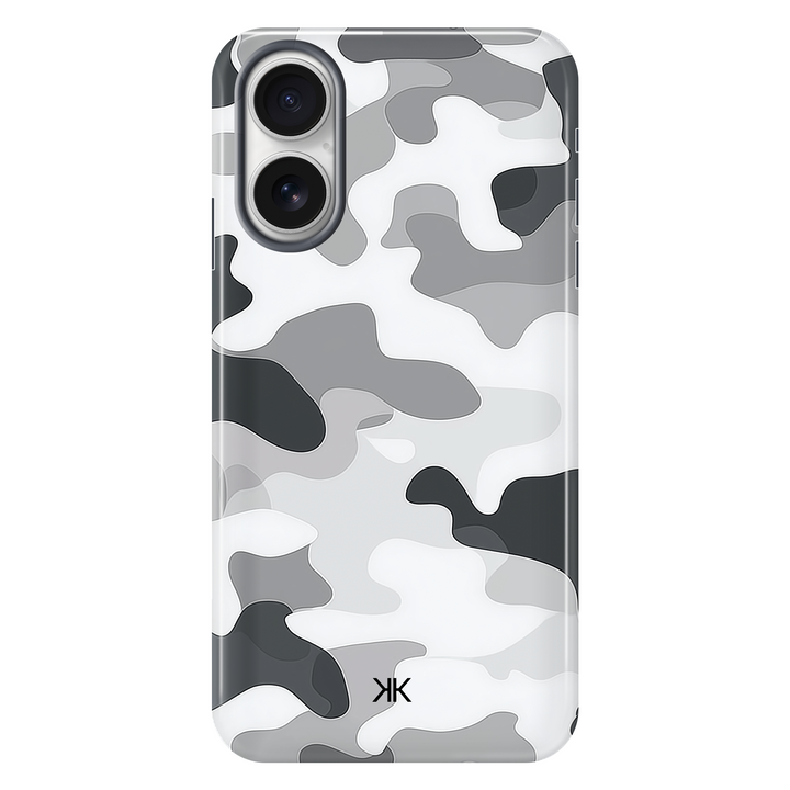 Grey Camo Phone Case - Tough Case - iphone-16
