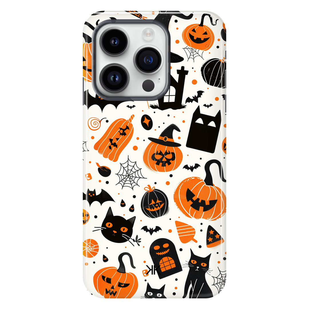 Halloween Pattern Phone Case - Tough Case - iphone-14-pro