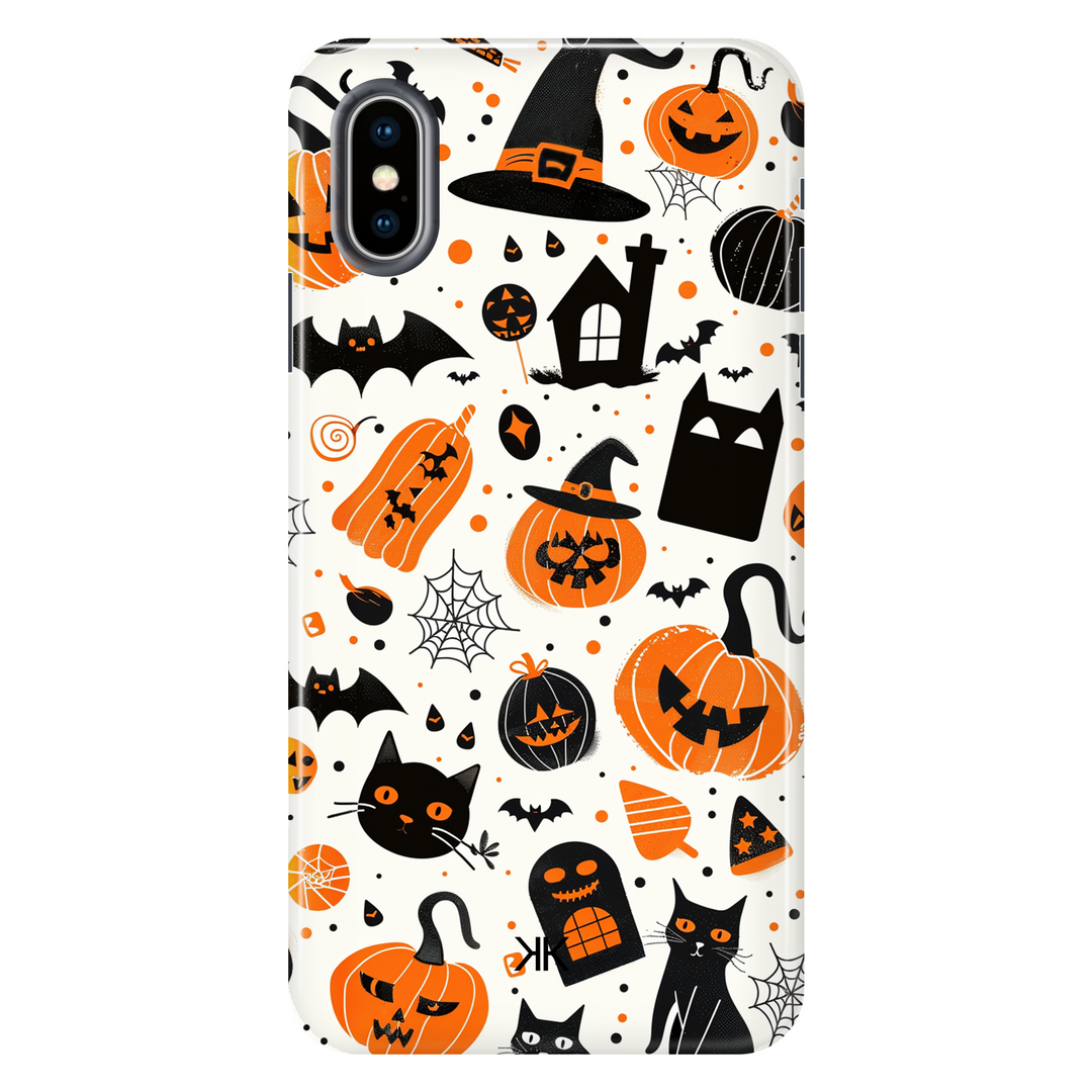Halloween Pattern Phone Case - Tough Case - iphone-x