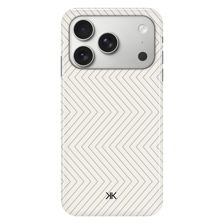 Herringbone Lines phone case for iPhone 17 Pro