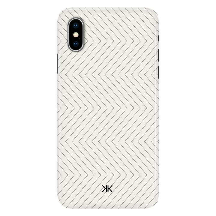 Herringbone Lines phone case for iPhone X