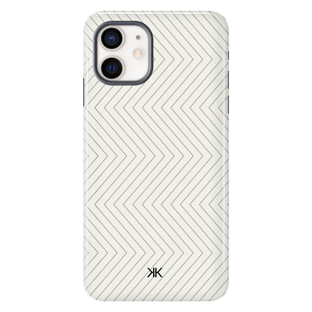 Herringbone Lines Phone Case - Tough Case - iphone-12