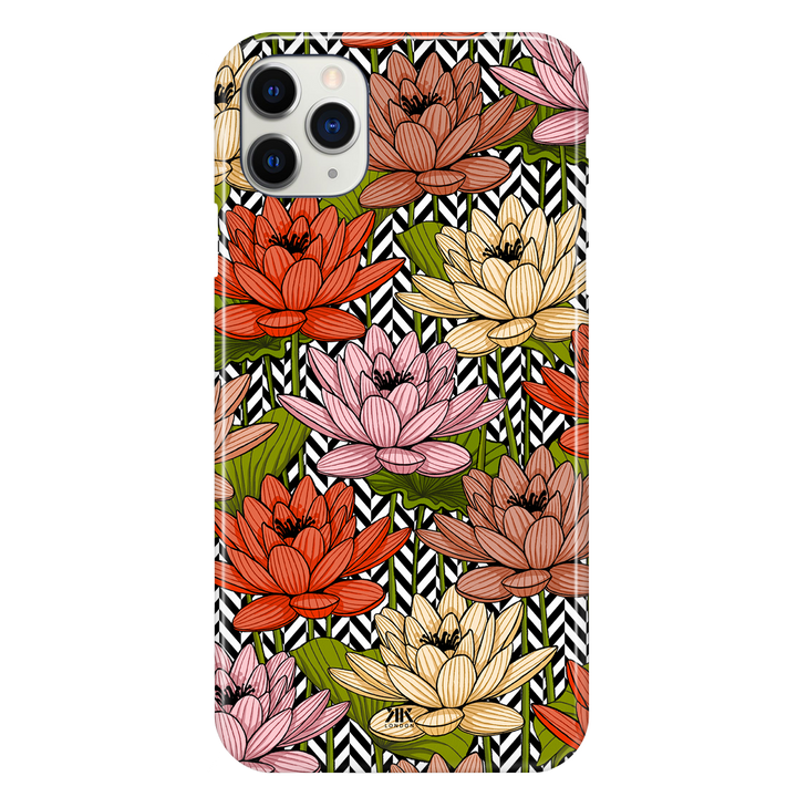 Floral Herringbone Phone Case