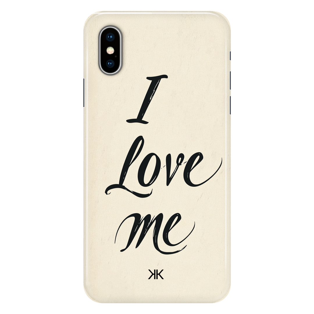 I Love Me phone case for iPhone X