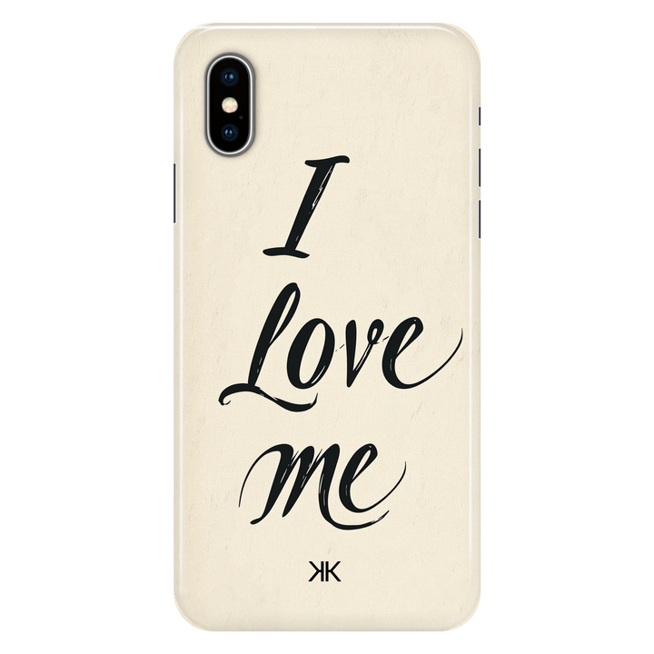I Love Me phone case for iPhone X