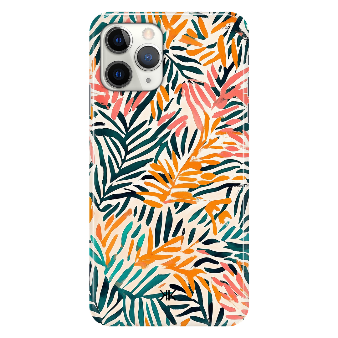 Jungle Leaves phone case for iPhone 11 Pro