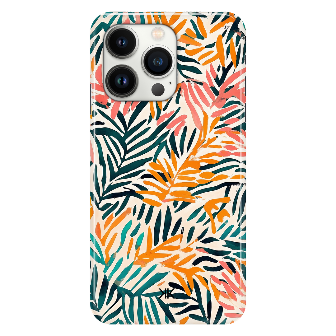 Jungle Leaves phone case for iPhone 13 Pro