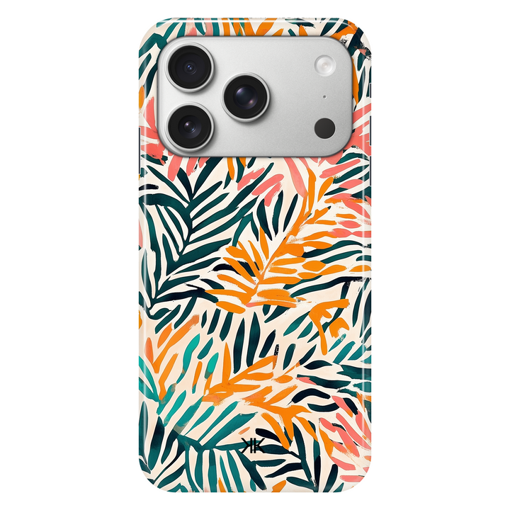 Jungle Leaves phone case for iPhone 17 Pro