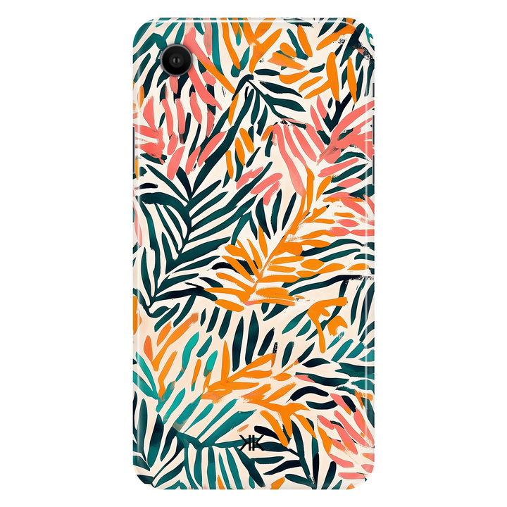 Jungle Leaves phone case for iPhone XR
