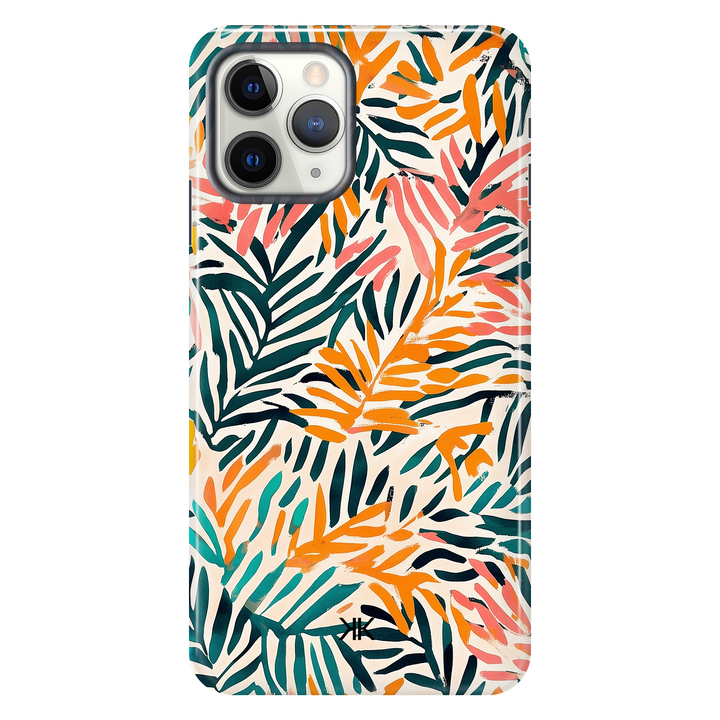 Jungle Leaves Phone Case - Tough Case - iphone-11-pro