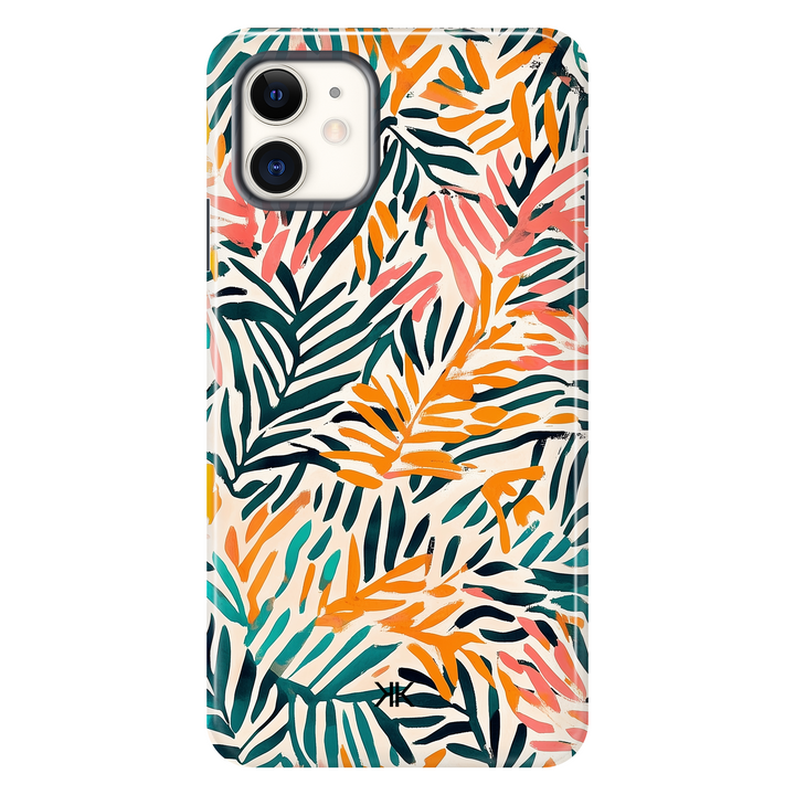 Jungle Leaves Phone Case - Tough Case - iphone-11