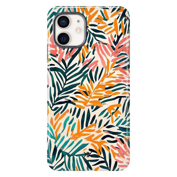 Jungle Leaves Phone Case - Tough Case - iphone-12