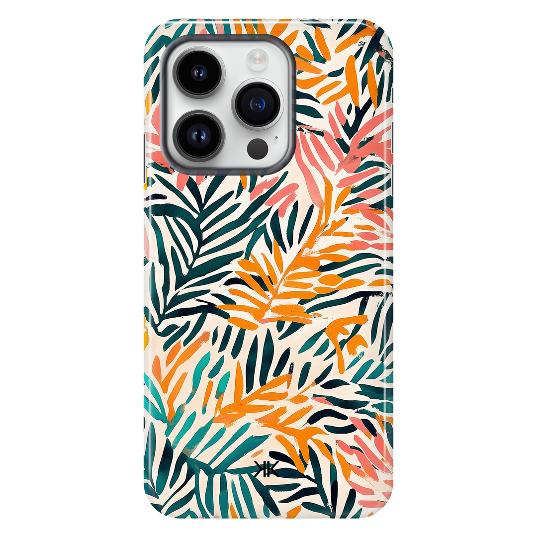 Jungle Leaves Phone Case - Tough Case - iphone-14-pro