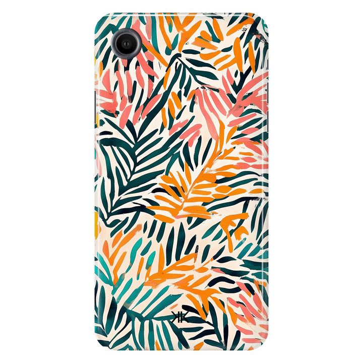 Jungle Leaves tough phone case for iPhone XR