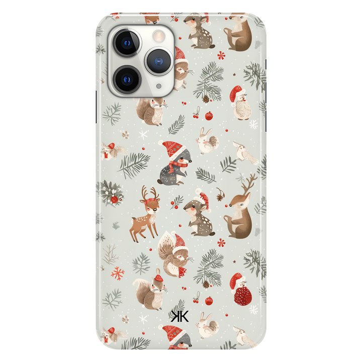 Kawaii Christmas phone case for iPhone 11 Pro