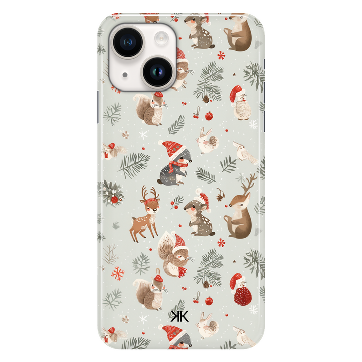 Kawaii Christmas phone case for iPhone 14