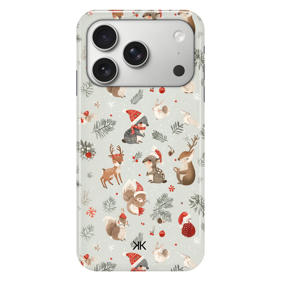 Kawaii Christmas phone case for iPhone 17 Pro
