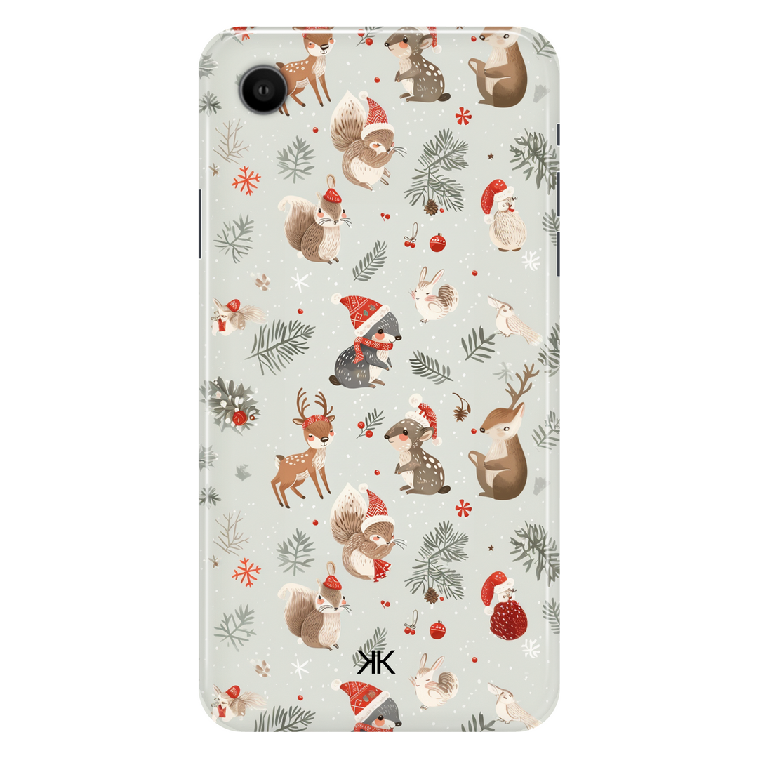 Kawaii Christmas phone case for iPhone XR