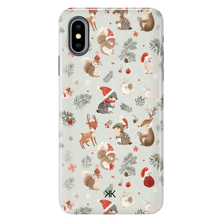 Kawaii Christmas Phone Case - Tough Case - iphone-x