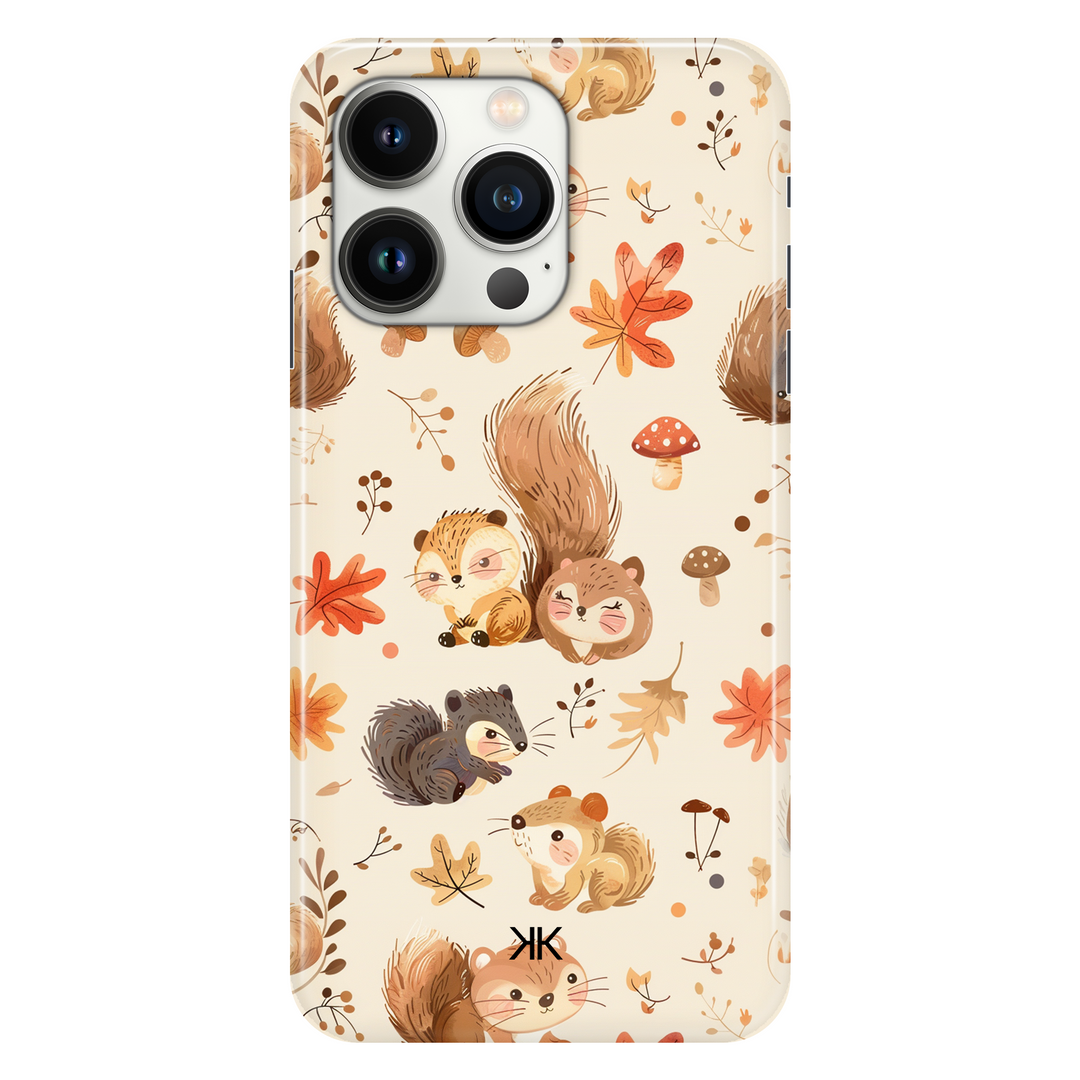 Kawaii Squirrels phone case for iPhone 13 Pro