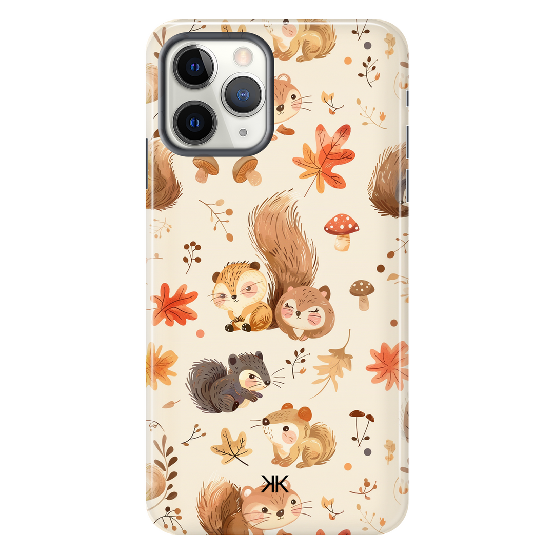 Kawaii Squirrels Phone Case - Tough Case - iphone-11-pro